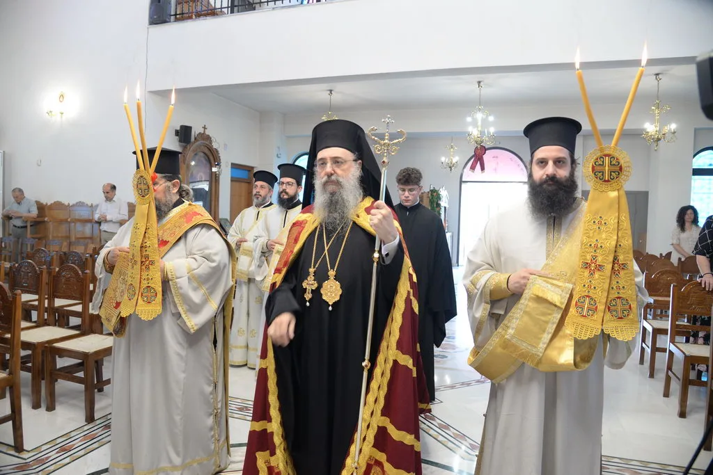 Δέκα χρόνια από τα εγκαίνια του Ιερού Ναού Αγίου Χαραλάμπους στα Τσουκαλέικα ΦΩΤΟ