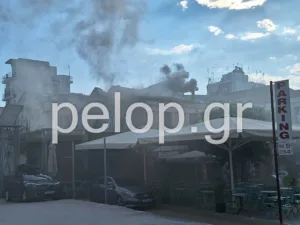 Πάτρα: Φωτιά και μεγάλη αναστάτωση στο Κέντρο, «άρπαξε» καμινάδα καταστήματος εστίασης, ΦΩΤΟ, BINTEO