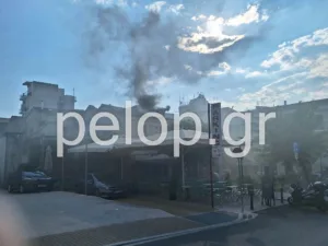 Πάτρα: Φωτιά και μεγάλη αναστάτωση στο Κέντρο, «άρπαξε» καμινάδα καταστήματος εστίασης, ΦΩΤΟ, BINTEO