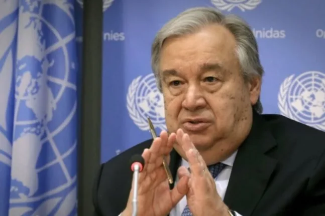 Προειδοποίηση Γκουτιέρες: Κίνδυνος να επιστρέψει ο ολοκληρωτικός πόλεμος στη Μέση Ανατολή