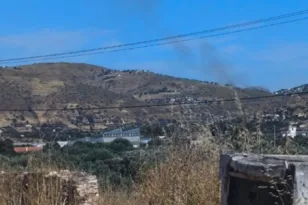 Φωτιά στην Κερατέα