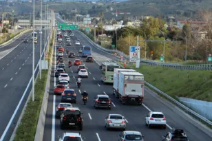 Μέγαρα: Τροχαίο ατύχημα στην Αθηνών – Κορίνθου