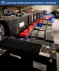 Η δράση της σπείρας που ξήλωνε μπαταρίες από κεραίες κινητής τηλεφωνίας με κέρδη πάνω από 500.000 ευρώ, ΒΙΝΤΕΟ Η δράση της σπείρας που ξήλωνε μπαταρίες από κεραίες κινητής τηλεφωνίας με κέρδη πάνω από 500.000 ευρώ, ΒΙΝΤΕΟ