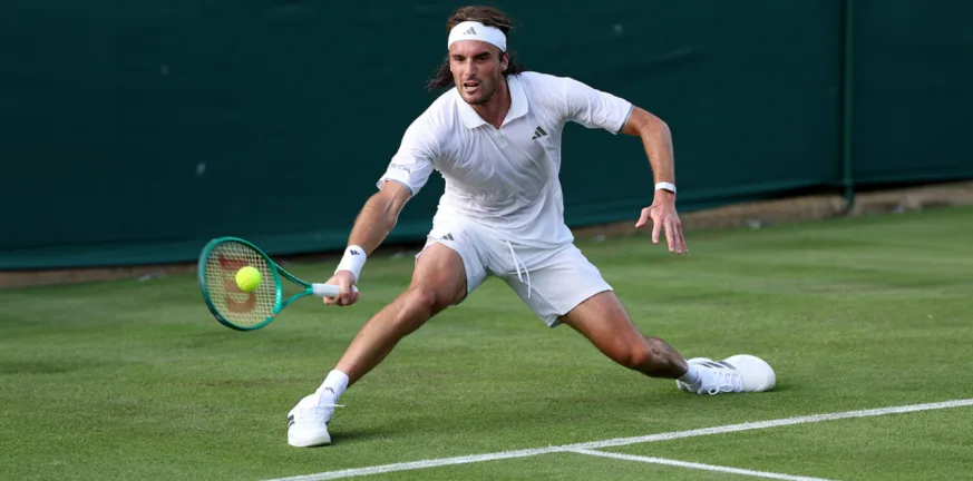 Wimbledon: Άνετη πρεμιέρα για τον Τσιτσιπά – Νίκησε τον Γκαστόν και πέρασε στον δεύτερο γύρο