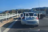 Συναγερμός στην Περιμετρική Πατρών: Φωτιά σε εν κινήσει ασθενοφόρο