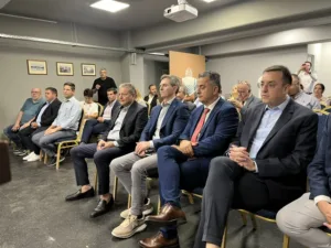 Στο Επιμελητήριο Αχαΐας ο υπουργός Εθνικής Οικονομίας και Οικονομικών και πρόεδρος του Eurogroup Κυριάκος Πιερρακάκης, ΦΩΤΟ