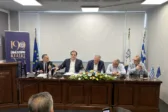 Στο Επιμελητήριο Αχαΐας ο υπουργός Εθνικής Οικονομίας και Οικονομικών και πρόεδρος του Eurogroup Κυριάκος Πιερρακάκης, ΦΩΤΟ