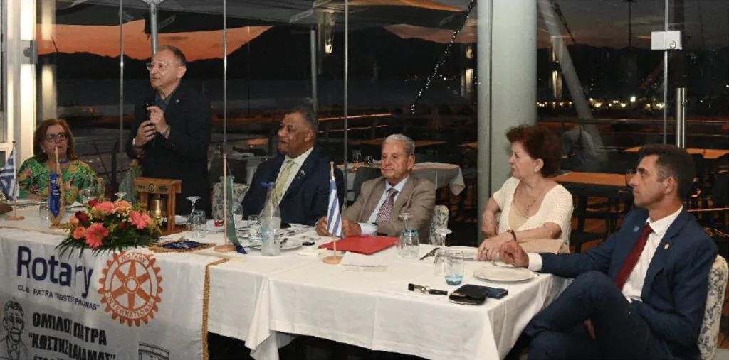 Ιωσήφ Ελέουα: Νέα ηγεσία στον Ροταριανό Όμιλο Πάτρα «Κωστής Παλαμάς» ΦΩΤΟ
