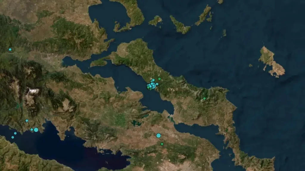 Δεν ησυχάζει η Βόρεια Εύβοια: Νέος σεισμός 4,1 Ρίχτερ στο Προκόπι, αισθητός και στην Αττική Δεν ησυχάζει η Βόρεια Εύβοια: Νέος σεισμός 4,1 Ρίχτερ στο Προκόπι, αισθητός και στην Αττική