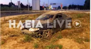 Πύργος: Δεν έστριψε στον κόμβο της Ολυμπίας Οδού από το ποτό! Πύργος: Δεν έστριψε στον κόμβο της Ολυμπίας Οδού από το ποτό!