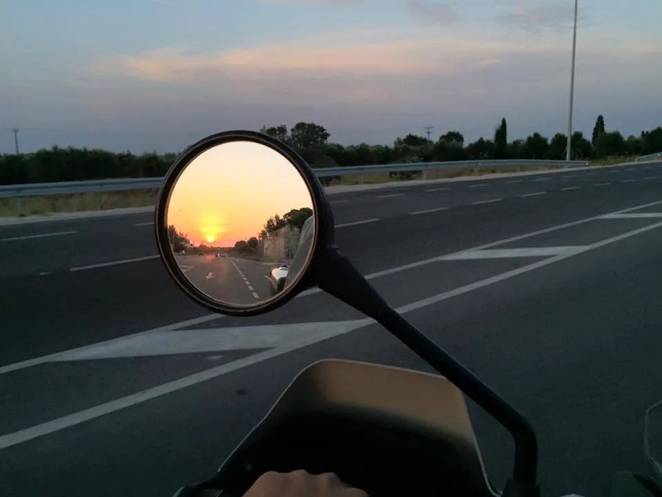 Ηλιοβασίλεμα στην Αχαΐα