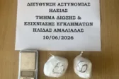Ηλεία: 120 γραμμάρια κοκαΐνης και ζυγαριά σε σπίτια στο Τραγανό – Συνελήφθη άνδρας ΦΩΤΟ