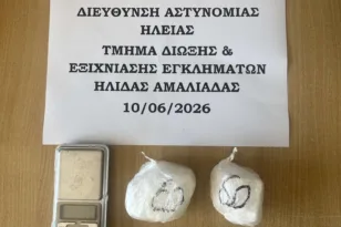 Ηλεία: 120 γραμμάρια κοκαΐνης και ζυγαριά σε σπίτια στο Τραγανό – Συνελήφθη άνδρας ΦΩΤΟ