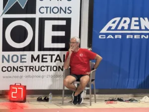 Στην Αθήνα για διεθνείς και Μίνι Κορασίδες της ΝΕΠ, τα είπαν με Λάμπρο Αναστασόπουλο Στην Αθήνα για διεθνείς και Μίνι Κορασίδες της ΝΕΠ, τα είπαν με Λάμπρο Αναστασόπουλο