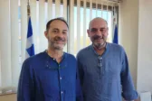 Συνάντηση Φωτήλα με τον διευθυντή του Τελωνείου Πατρών Π. Ζαφειρόπουλο για τον εκσυγχρονισμό και τη μεταφορά στο νέο λιμάνι