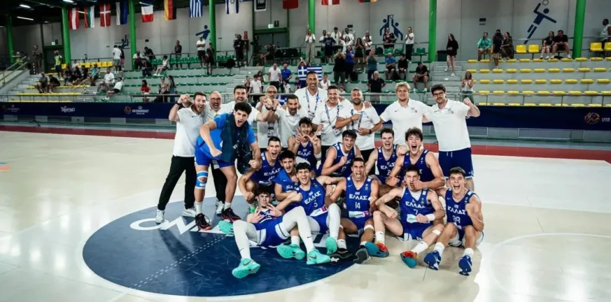 Η Ελλαδάρα του Σκροπολίθα, με Πούλο και Σκληρό, στα προημιτελικά του Ευρωμπάσκετ U18