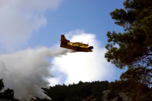 Κοζάνη: Υπό μερικό έλεγχο η φωτιά στον Άγιο Δημήτριο – Σηκώθηκε ελικόπτερο