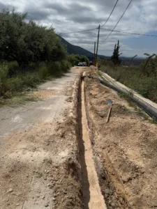 Νέος αγωγός σύνδεσης της δεξαμενής Σουλίου με πηγές του Γλαύκου, ΦΩΤΟ