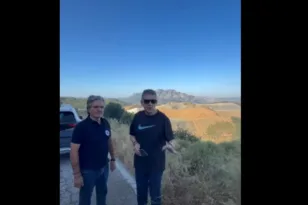Γρηγόρης Αλεξόπουλος για τη φωτιά στο Φλόκα: «Η κατάσταση είναι καλύτερη, αλλά ο κίνδυνος δεν έχει περάσει»