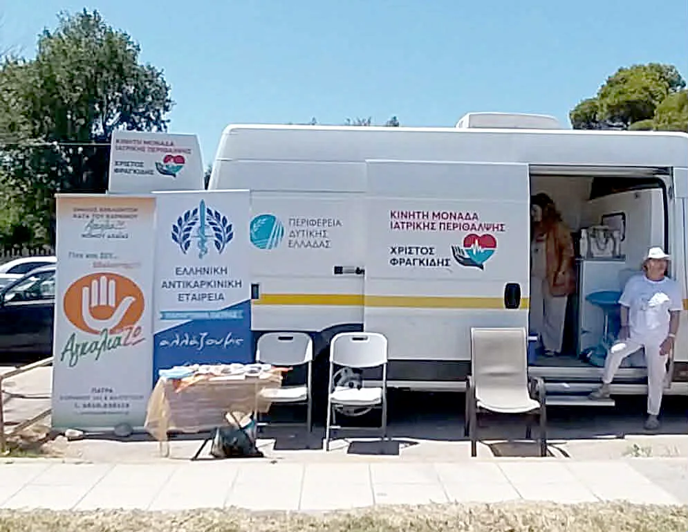 Πάτρα: Ενημέρωση και πρόληψη για τον καρκίνο του δέρματος - Εξετάστηκαν 60, τέσσερις με ύποπτα ευρήματα Πάτρα: Ενημέρωση και πρόληψη για τον καρκίνο του δέρματος - Εξετάστηκαν 60, τέσσερις με ύποπτα ευρήματα