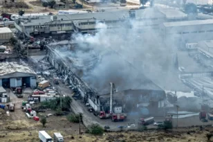 Ασπρόπυργος: Σοκάρει βίντεο-ντοκουμέντο με τραυματία δευτερόλεπτα μετά την έκρηξη