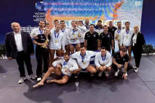 Συγχαρητήρια στην Εθνική από τη ΝΕΠ: «Ζήτω το ελληνικό πόλο! Ζήτω η Ελλάς!»