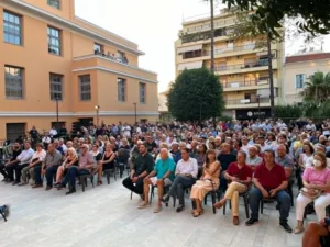 Πελετίδης: «Η Πάτρα δεν πωλείται» – «Την άλλη εβδομάδα η προμελέτη για το παραλιακό μέτωπο» - Πολιτικά μηνύματα και αιχμές από την εκδήλωση στο νέο Δημαρχείο
