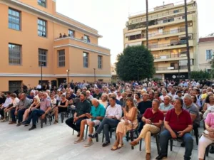 Πελετίδης: «Η Πάτρα δεν πωλείται» – «Την άλλη εβδομάδα η προμελέτη για το παραλιακό μέτωπο» - Πολιτικά μηνύματα και αιχμές από την εκδήλωση στο νέο Δημαρχείο