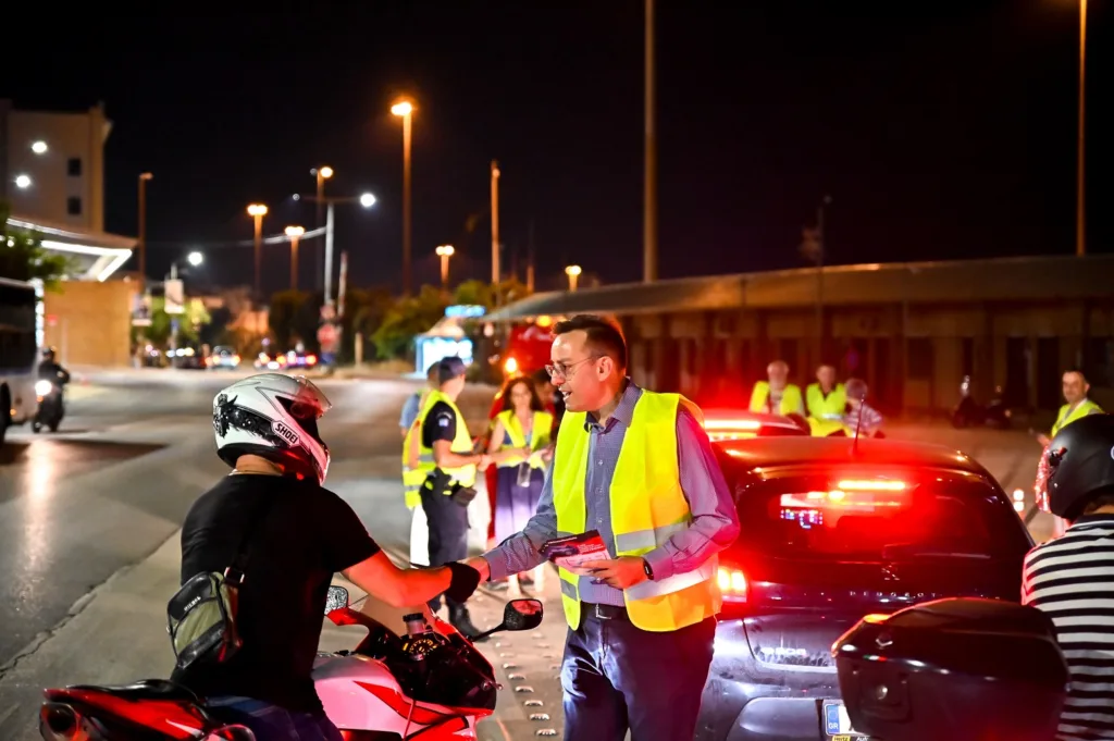 Επιτυχημένη η πρώτη δράση της εκστρατείας «DRIVE SAFE ACHAIA» που συμμετείχε το Επιμελητήριο Αχαΐας