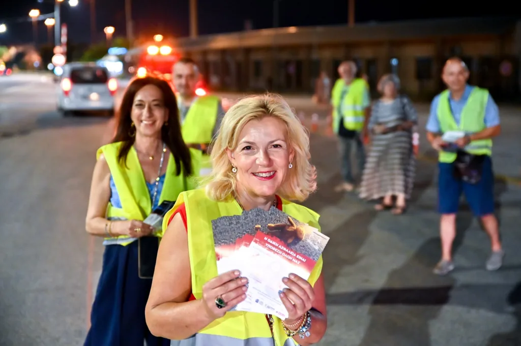 Επιτυχημένη η πρώτη δράση της εκστρατείας «DRIVE SAFE ACHAIA» που συμμετείχε το Επιμελητήριο Αχαΐας