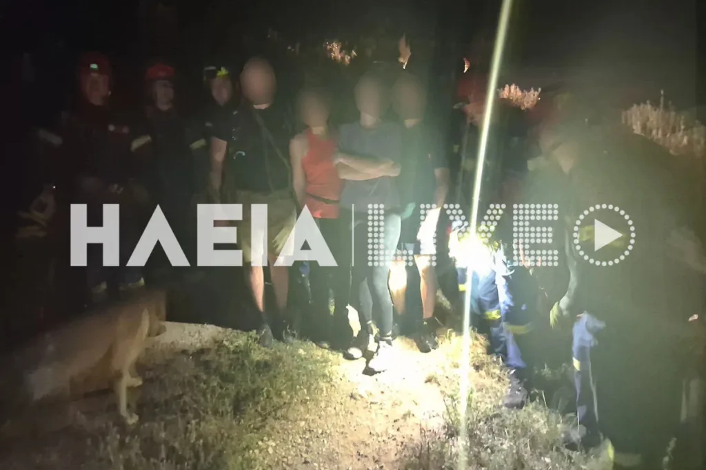 Θρίλερ στο φαράγγι Σιπρένη: Αίσιο τέλος στην ορειβατική περιπέτεια τεσσάρων πεζοπόρων στο Πανόπουλο ΦΩΤΟ