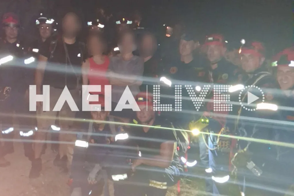 Θρίλερ στο φαράγγι Σιπρένη: Αίσιο τέλος στην ορειβατική περιπέτεια τεσσάρων πεζοπόρων στο Πανόπουλο ΦΩΤΟ