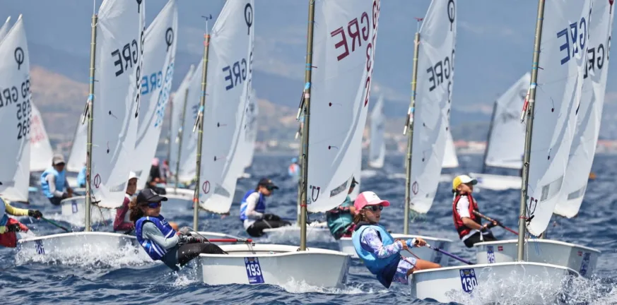 Δείτε ποιοι προηγούνται στο Open Πανελλήνιο πρωτάθλημα Optimist U13 - Φωτογραφίες