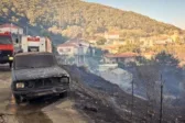 Φωτιά στη Φλόκα: Δεν έφυγαν από τις καμένες εκτάσεις οι πυροσβέστες – Συνεχής έλεγχος για αναζωπυρώσεις