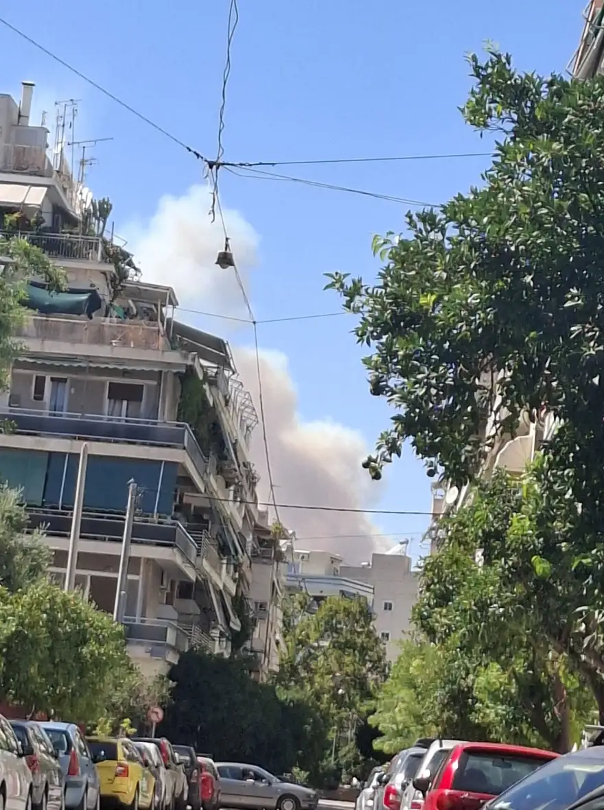 Συναγερμός στην Αττική: Φωτιά στην Περιφερειακή Αιγάλεω – Ήχησε το 112