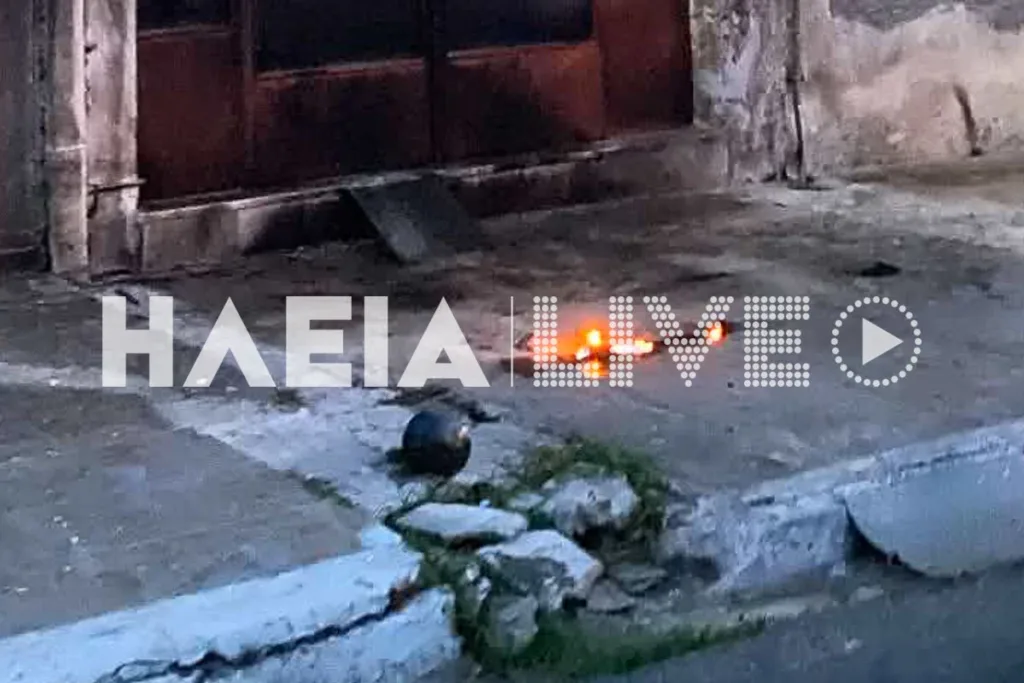 Αμαλιάδα: Γκαζάκια και μπιτόνι βενζίνης στην είσοδο πολυκατοικίας – Έκρηξη σήκωσε στο πόδι τη γειτονιά ΦΩΤΟ