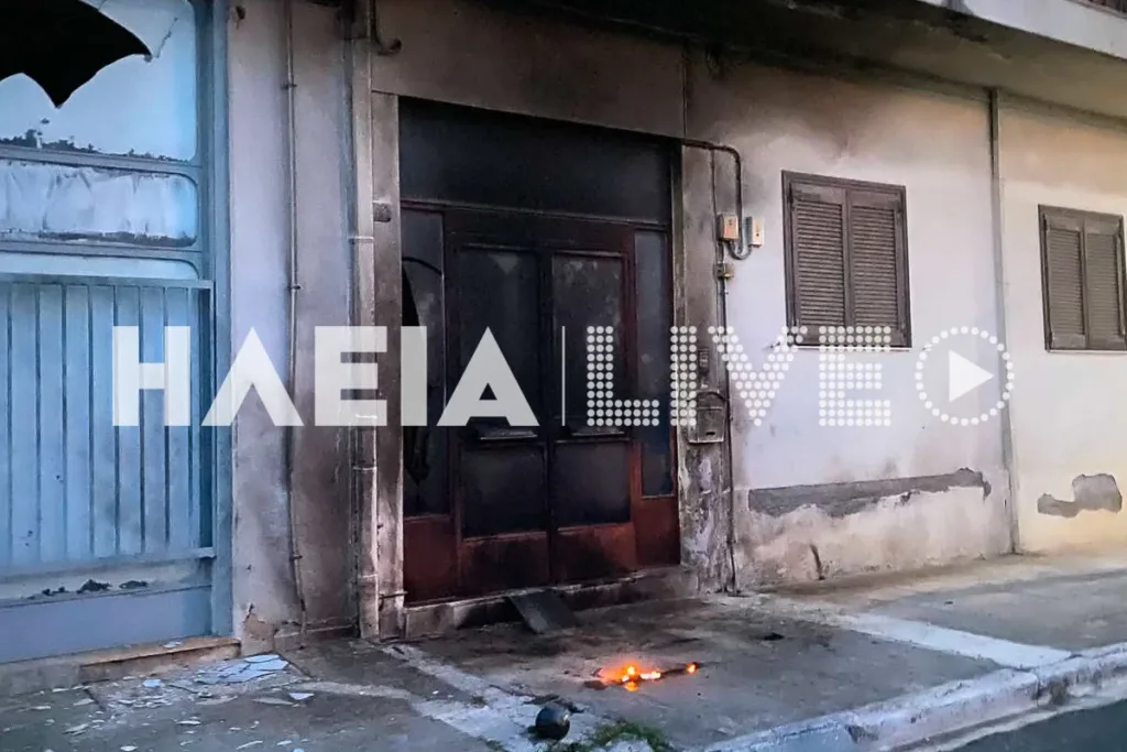Αμαλιάδα: Γκαζάκια και μπιτόνι βενζίνης στην είσοδο πολυκατοικίας – Έκρηξη σήκωσε στο πόδι τη γειτονιά ΦΩΤΟ