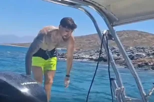 Γι’ αυτό όλοι συμπαθούν τον Χουάντσο Ερνανγκόμεθ – Ανέβηκε σε σκάφος να μιλήσει σε παιδιά ΒΙΝΤΕΟ