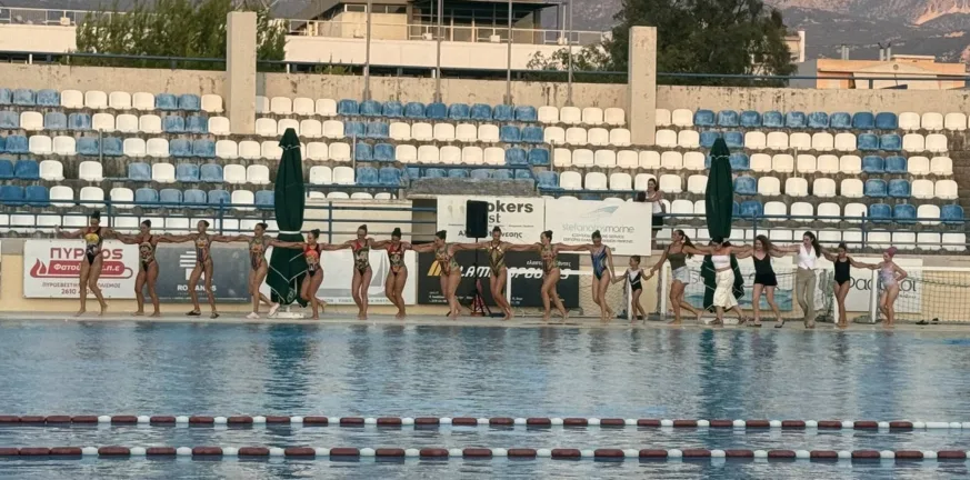 ΝΟΠ: Με επιτυχία επίδειξη από την Καλλιτεχνική κολύμβηση ΦΩΤΟ