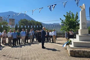 Συγκίνηση στη Λυκούρια Καλαβρύτων για τους εκτελεσθέντες του 1944 – Τιμή στα θύματα της ναζιστικής θηριωδίας