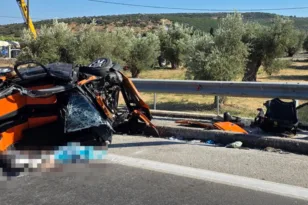 Φονική ανατροπή ΙΧ στη Λέσβο, νεκρές δύο γυναίκες, στο ίδιο σημείο είχαν σκοτωθεί δύο νέοι άνθρωποι