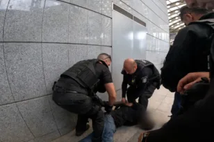 Ο σταθμός Αγία Παρασκευή του Μετρό στην Αθήνα