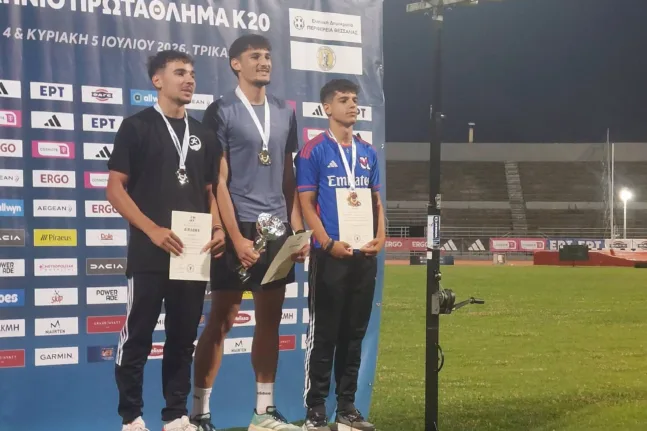 Χάλκινο μετάλλιο στο Πανελλήνιο και πρόκριση για τον Μητρόπουλο του Αρίωνα