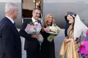 Άγκυρα: Δείτε την υποδοχή στο ζεύγος Μητσοτάκη για τη Σύνοδο του ΝΑΤΟ