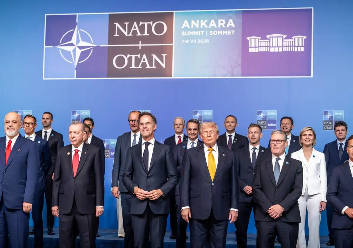 Τα «πηγαδάκια» της Συνόδου του ΝΑΤΟ: Τα στυλό, τα sneakers του Ράμα και το βλέμμα της Μελόνι στον Τραμπ