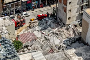 «Είπα στην ιδιοκτήτρια ότι πρέπει να έχει πάρει μία μικρή κλίση. Μας είπαν πως είναι από το σεισμό στην Εύβοια» η μεγάλη αποκάλυψη για την πολυκατοικία που κατέρρευσε