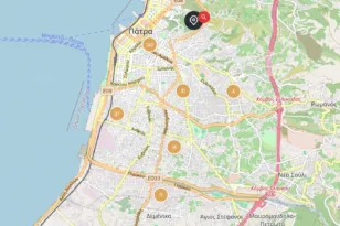 Η Πάτρα των 344 pins: 103 ΑΤΜ, 95 φαρμακεία και μόλις 6 αρχαιολογικά σημεία