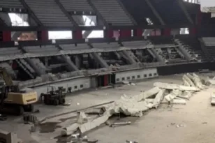 Το ΣΕΦ αλλάζει όψη: Δείτε φωτογραφίες από τις εργασίες ανακαίνισης Ολυμπιακού