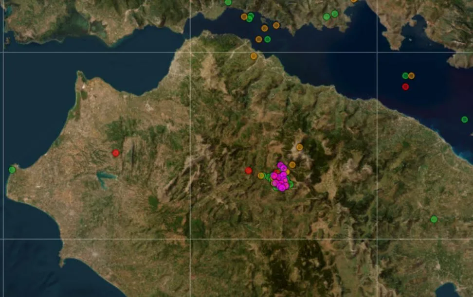 Σεισμική έξαρση στην ορεινή Αχαΐα: Δεκάδες μικροδονήσεις σε Καλάβρυτα και Κλειτορία μέσα σε 48 ώρες Σεισμική έξαρση στην ορεινή Αχαΐα: Δεκάδες μικροδονήσεις σε Καλάβρυτα και Κλειτορία μέσα σε 48 ώρες