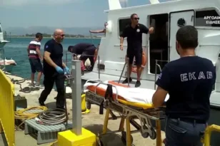 Σοβαρό ατύχημα με σκάφος στις Σπέτσες – Γυναίκα τραυματίστηκε από προπέλα
